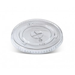 PET flat lid /X slot for 6oz to 12oz Bowl - 1000 pcs  1000 pcs
