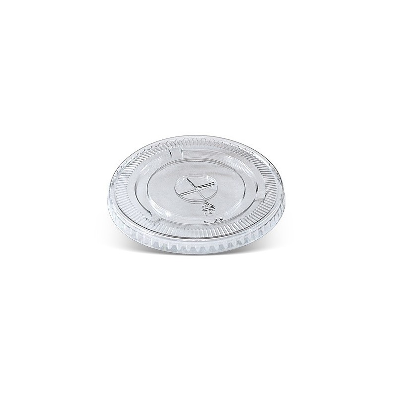 PET flat lid /X slot for 6oz to 12oz Bowl - 1000 pcs  1000 pcs