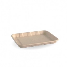 6x5" produce tray - natural  1000 pcs