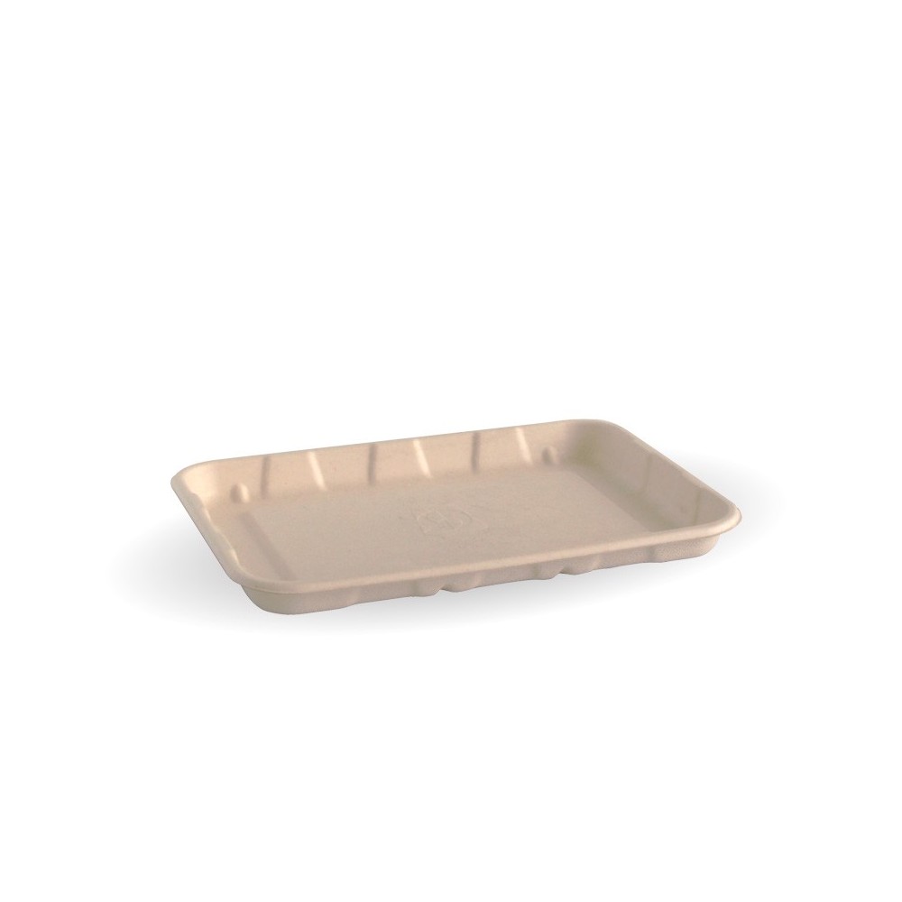 7x5" produce tray - natural  1000 pcs