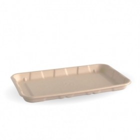 8x5" produce trays - natural  500 pcs