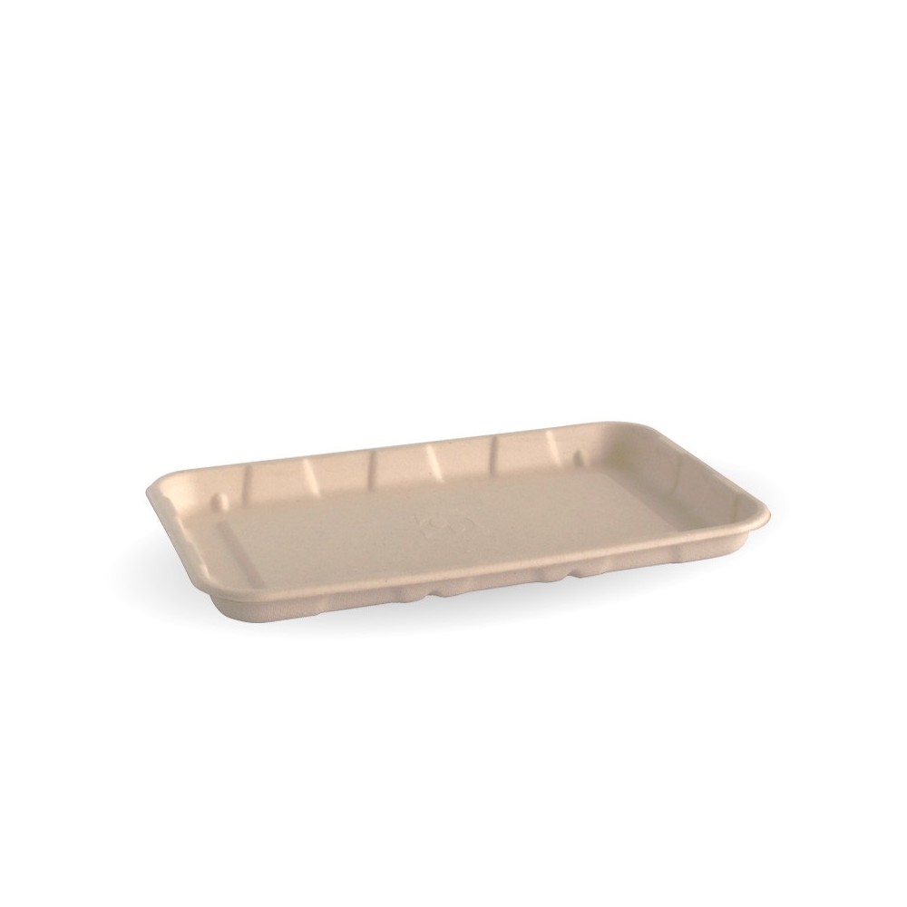 8x5" produce trays - natural  500 pcs