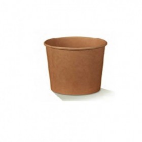 Brown Kraft Bowl 16oz 98x75x99   500 pcs