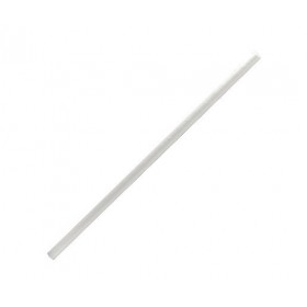 Cocktail Paper Straw White  2500 pcs