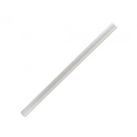 Jumbo Paper Straw White  2500 pcs