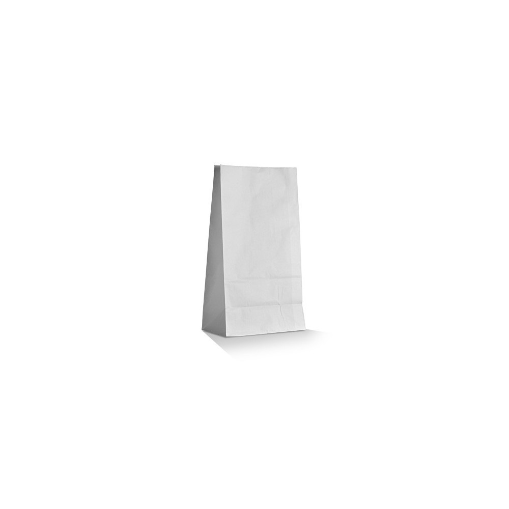 White SOS Bag #12 Compostable 330x112+178  1000 pcs