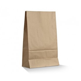 Natural Kraft SOS Bag #12 Compostable 330x112+178  1000 pcs