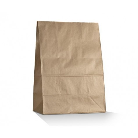 Natural Kraft SOS Bag #20 Compostable 430x175+305  250 pcs