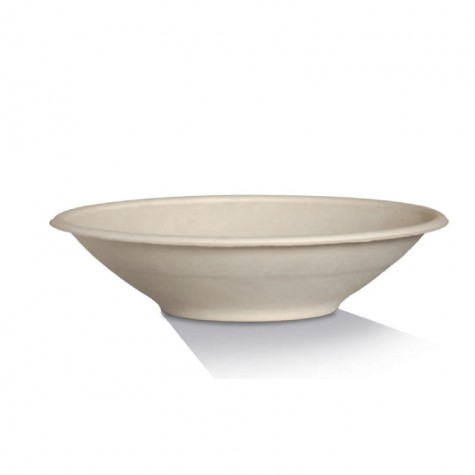 24oz Sugarcane Bowl Natural Brown - Universal Lid Option  500 pcs