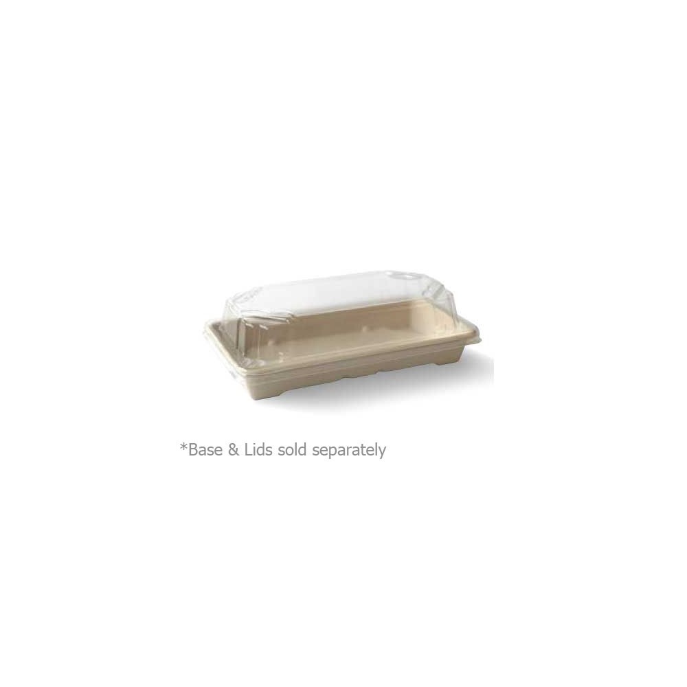 Clear PLA Sushi Tray Lid Small  600 pcs