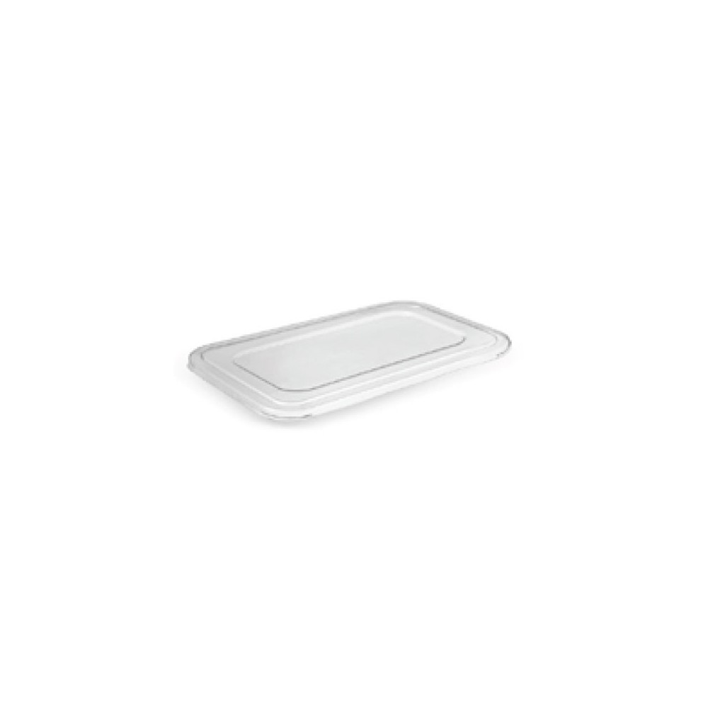Plastic Lid for 4 Compartment Bagasse Tray  300 pcs