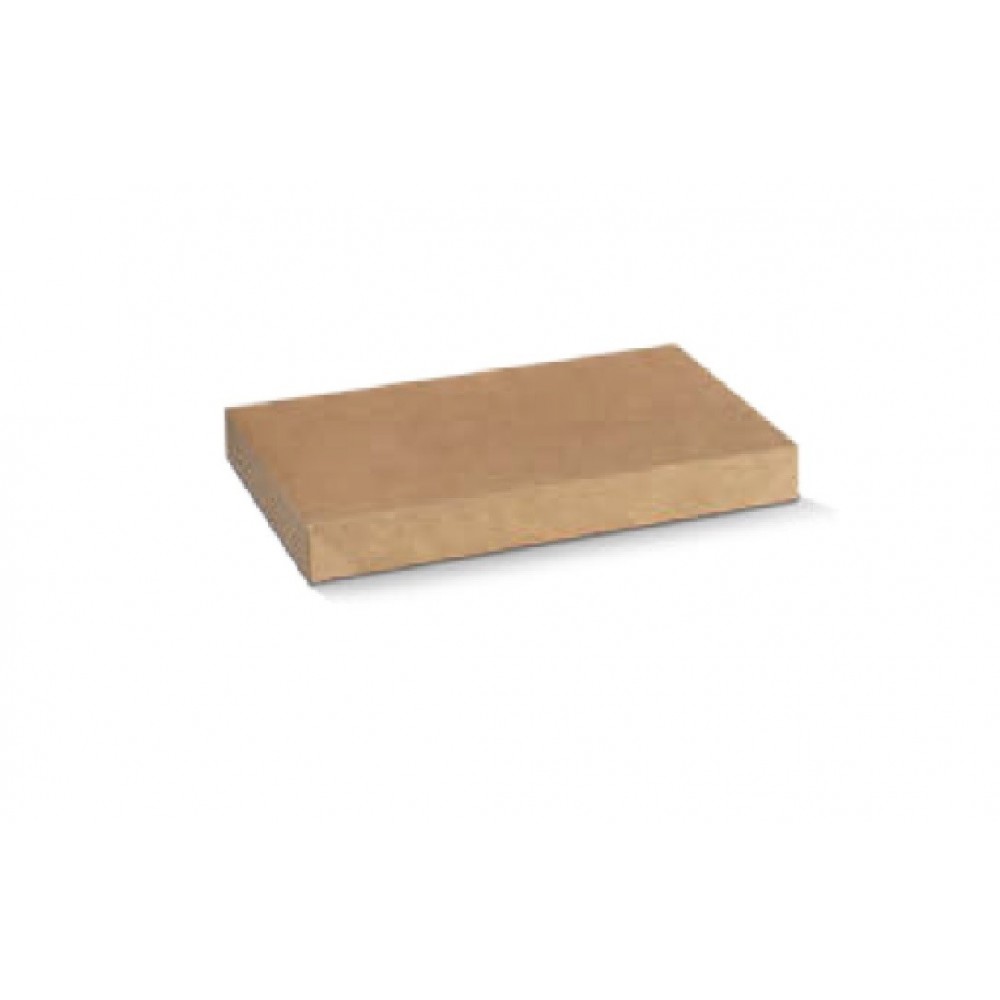Kraft Catering Tray Lid Large - No Window  100 pcs
