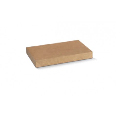Kraft Catering Tray Lid Large - No Window  100 pcs