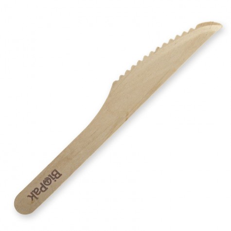 16cm FSC Certified Wooden Knife  1000 pcs
