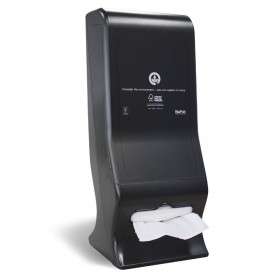 Single Serve Napkin Dispenser Large - Table Top /Wall Mounted - BioPak Branded  4 pcs