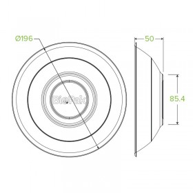 24oz Bowl suitable for Noodle, Soup or Salad with Lid White