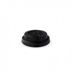 4oz Plastic Lid - Black - 1000 pcs