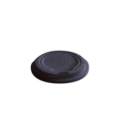 12oz and 16oz Coffee Cup Lid Black x 1000pcs