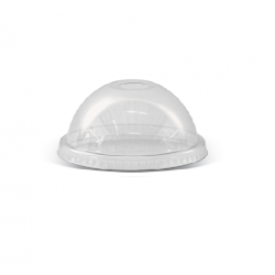 PET Dome Lid for Cold Bamboo Paper Cup 16/20/22oz  1000 pcs