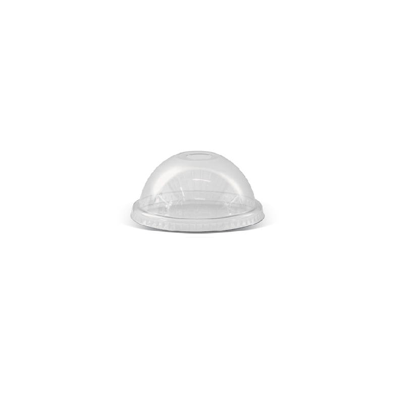 PET Dome Lid for Cold Bamboo Paper Cup 16/20/22oz  1000 pcs