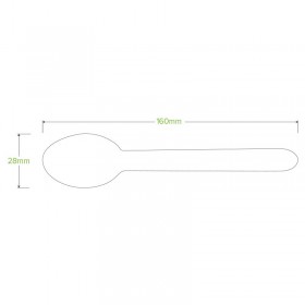 16cm FSC Certified Wooden Spoon  1000 pcs