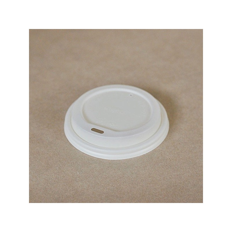 8oz Lids for coffee cups made from Plant based material