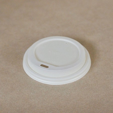 8oz Lids for coffee cups made from Plant based material