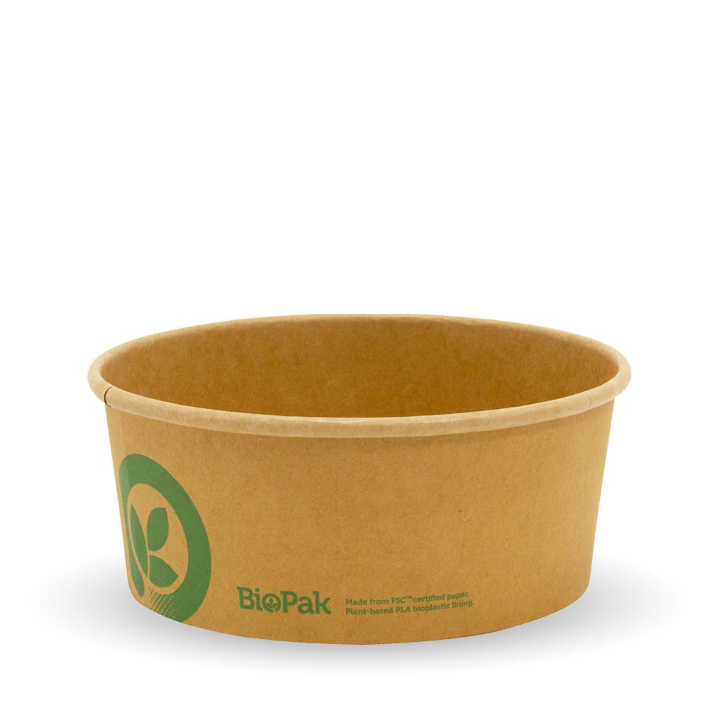Takeaway Bowl Medium 750ml- Kraft  400 pcs