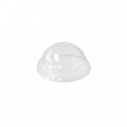 Dome Lids for 15oz Cup - Die Cut Hole Cold Use (PET)  1000 pcs