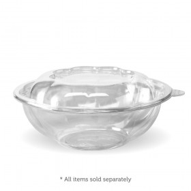 24oz Clear Bioplastic Salad Bowl 840ml  450 pcs