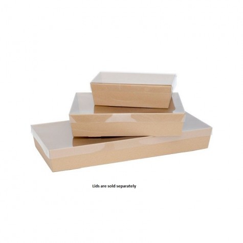 Brown Catering Tray Medium 80mm High (360x255x80)  50 pcs
