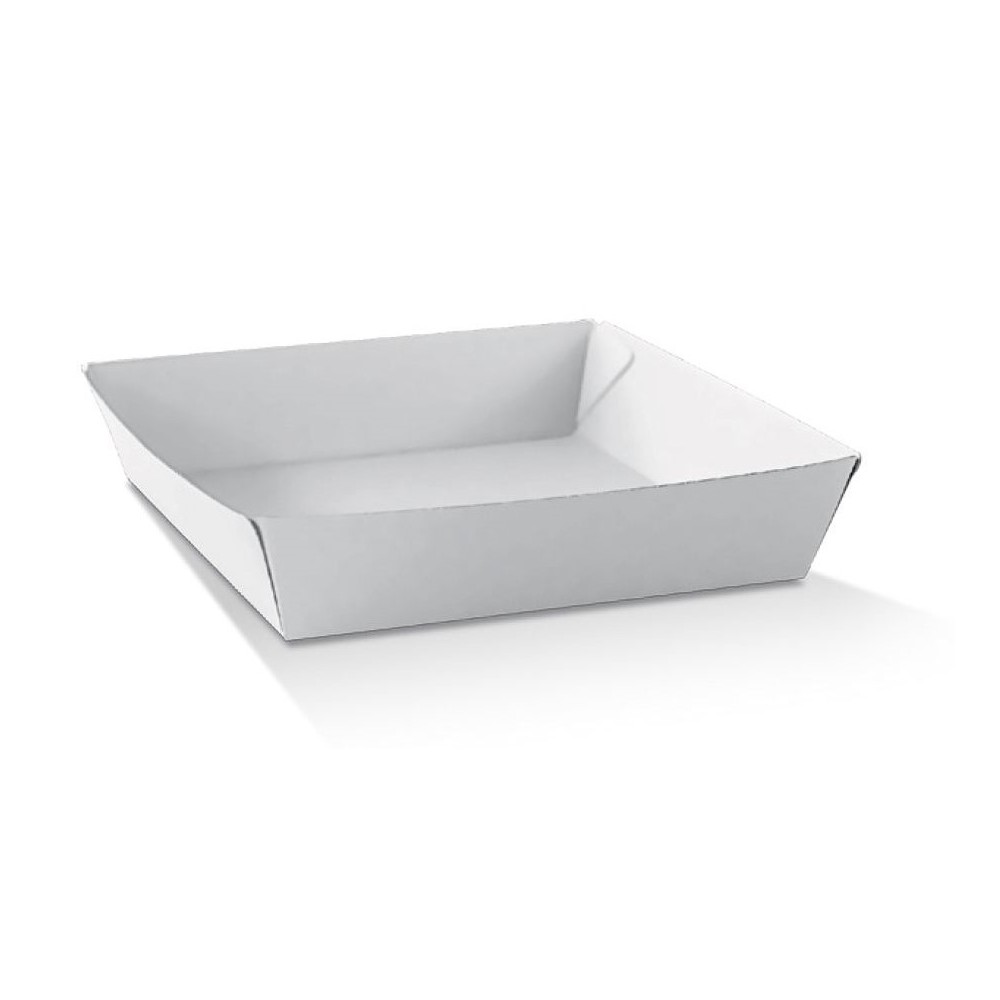 Large White Corrugated Tray  250 pcs