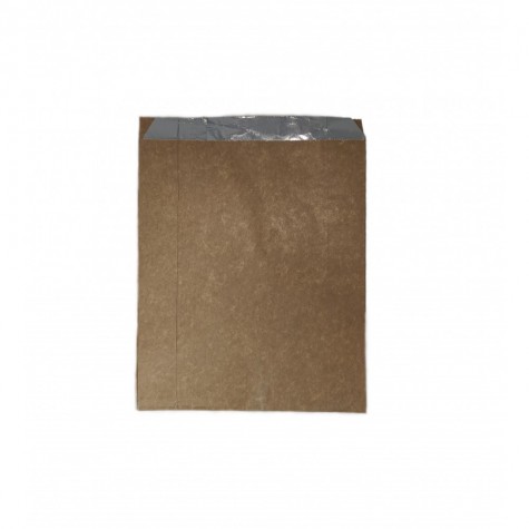 Small Foil Chicken Bag Brown  250 pcs