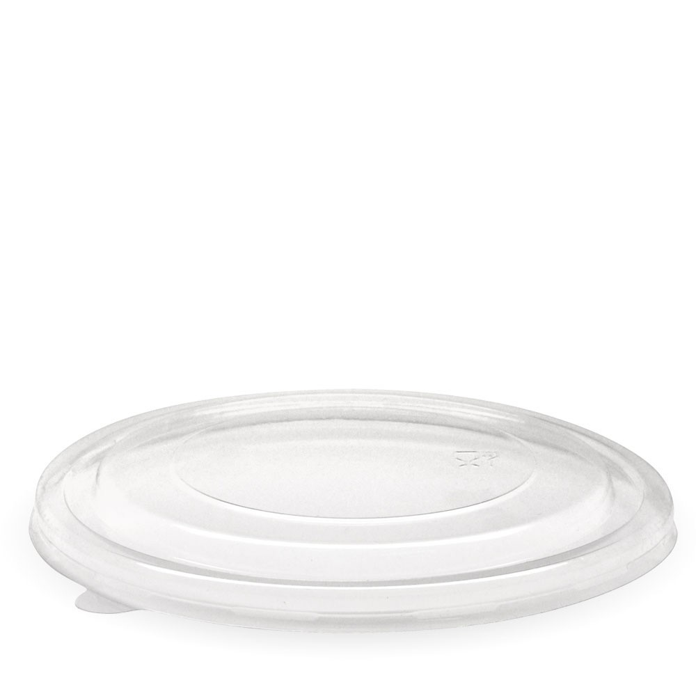 1300ml Kraft BioBowl PLA lid - clear  200 pcs