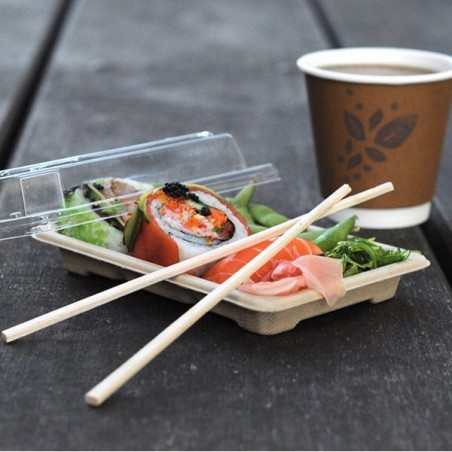 Large Takeaway Bamboo Sushi Tray  600 pcs