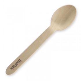 16cm spoon - 10pk - wood  960 pcs