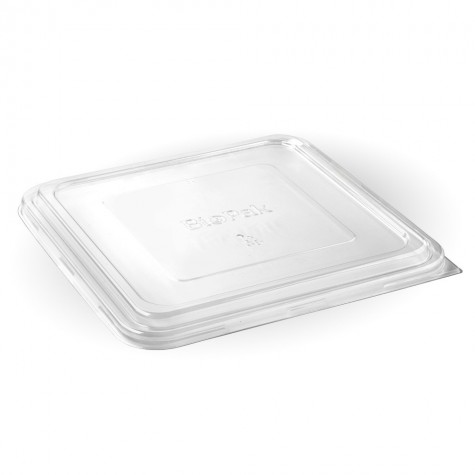 3/4/5 Compartment RPET Takeaway LARGE Lid - clear  300 pcs