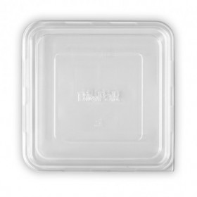 3/4/5 Compartment RPET Takeaway LARGE Lid - clear  300 pcs