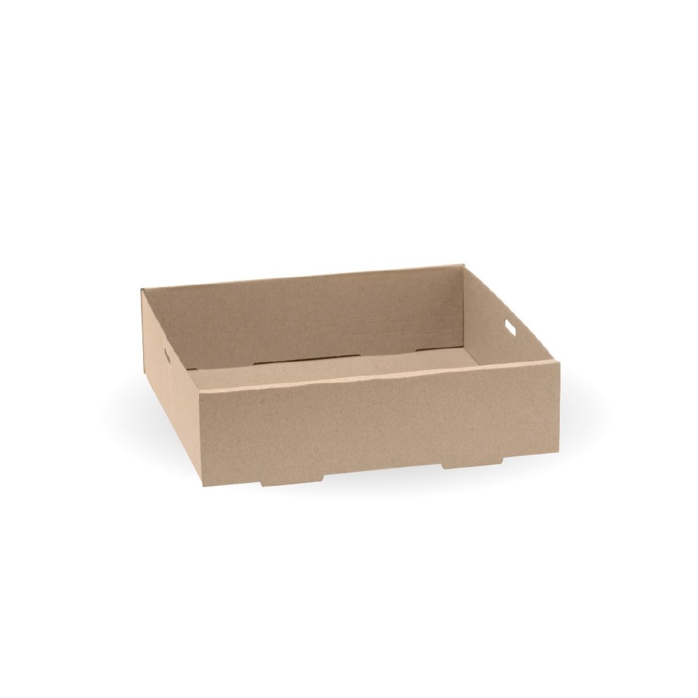 BioBoard Catering Tray - Small - FSC Recycled - Kraft  100 pcs