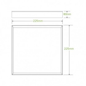 BioBoard Catering Tray - Small - FSC Recycled - Kraft  100 pcs