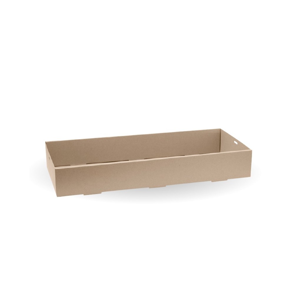 BioBoard Catering Tray - Large - FSC Recycled - Kraft  50 pcs