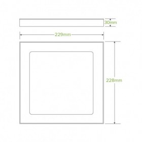 BioBoard Catering Tray PLA Window Lid - Small - FSC Mix - Kraft  100 pcs