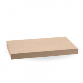 BioBoard Catering Tray  Paper Lid - Medium - FSC Mix - Kraft  100 pcs