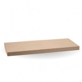 BioBoard Catering Tray Paper Lid - Large - FSC Mix - Kraft  50 pcs