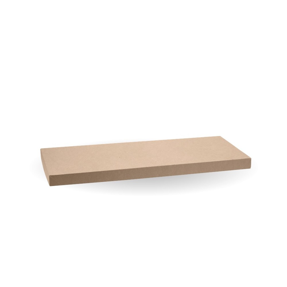 BioBoard Catering Tray Paper Lid - Large - FSC Mix - Kraft  50 pcs
