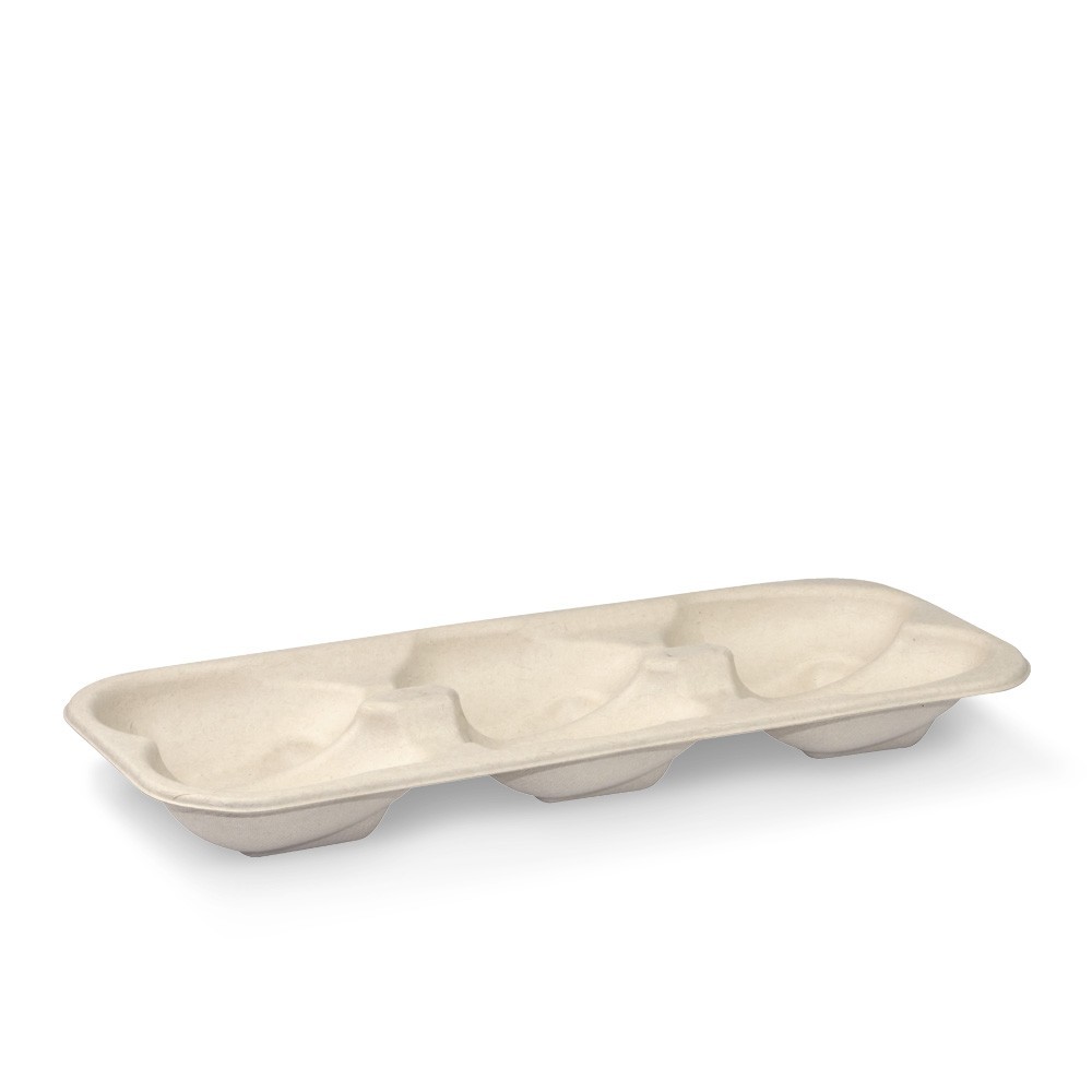 Oyster Packaging Tray Sugarcane Bio Plastic Free  400 pcs