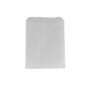 2 Long White Double Lined Gerase Proof Paper Bag 235x175   500 pcs