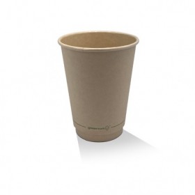 12oz Aqueous Coated Bamboo DW Cup  500 pcs