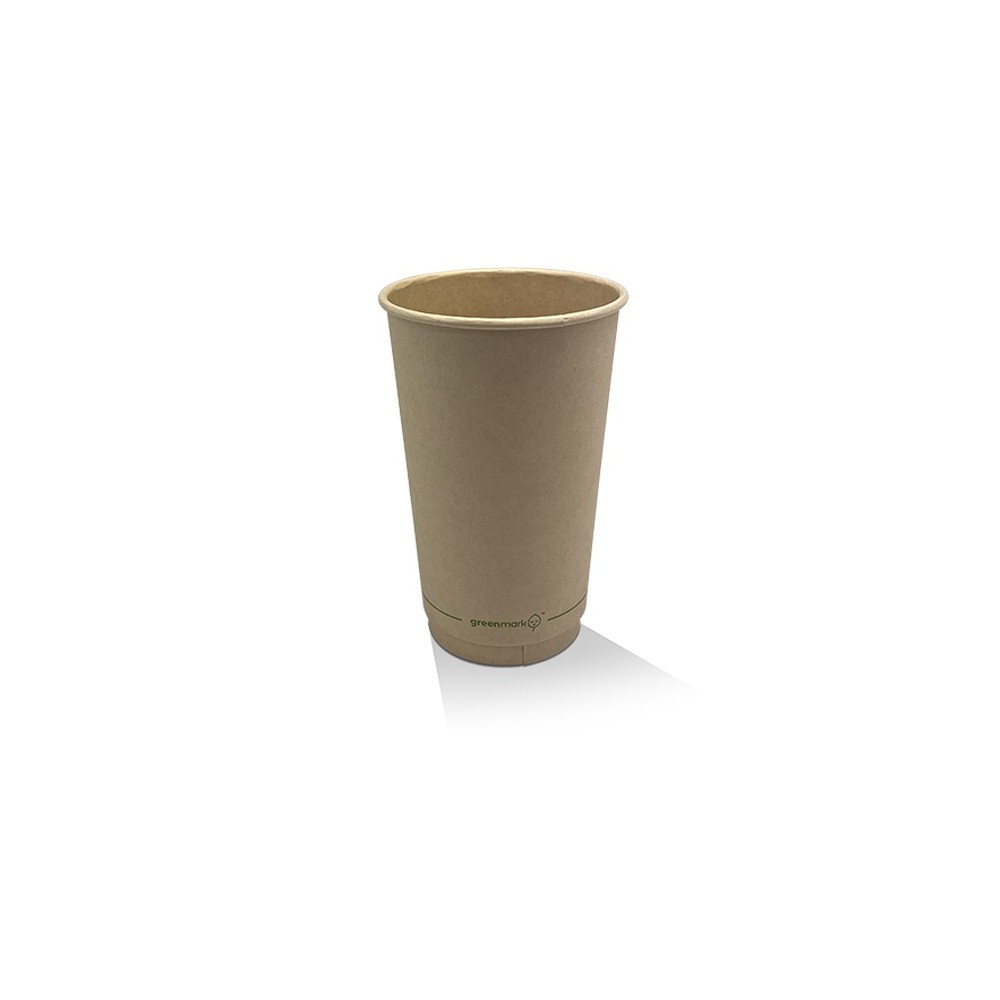 16oz Aqueous Coated Bamboo DW Cup  500 pcs