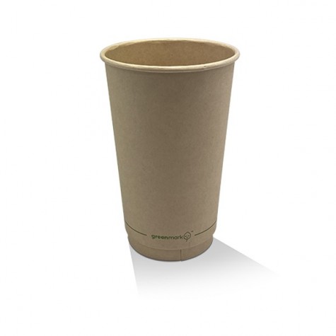 16oz Aqueous Coated Bamboo DW Cup  500 pcs